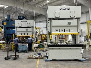 Metal stamping presses